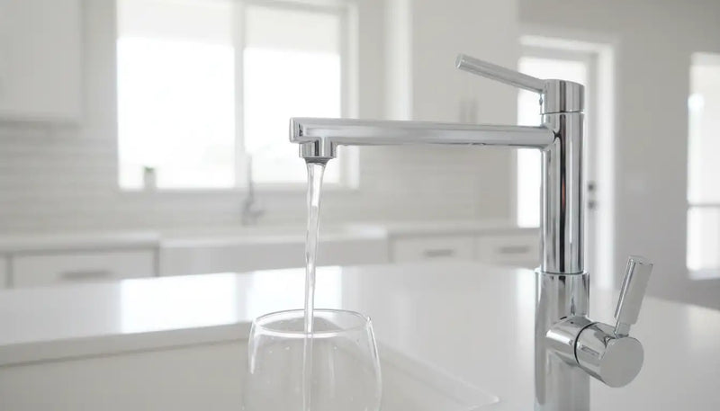 Kristalhelder keukenwater